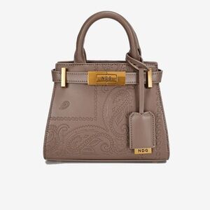 NDG Paris Taupe Paisley Women's Bag